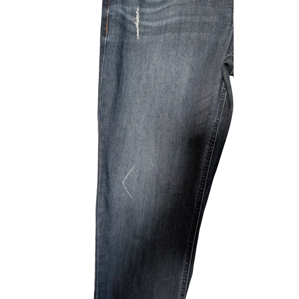 DEMOCRACY Ab Technology Distressed Ankle Skimmer Stretch Jeans Women's 12 - Picture 8 of 14
